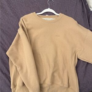 Men's Beige Crewneck Sweatshirt